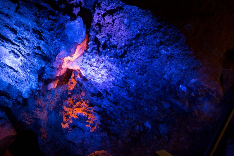 Inside Alabaster Caverns State Park